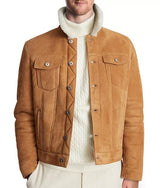 Heritage B3 Sheepskin Aviator Leather Jacket for Men